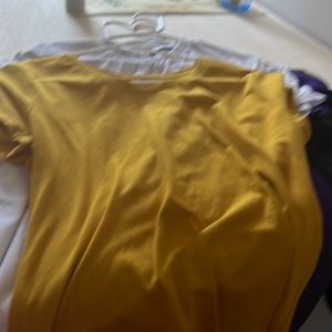 Yellow no boundaries tee shirt